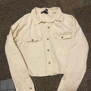 Forever21 white coat